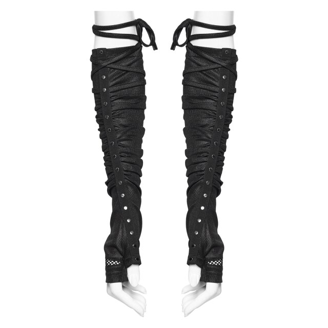 PUNK RAVE Arm Warmers in a Post-Apocalyptic Look