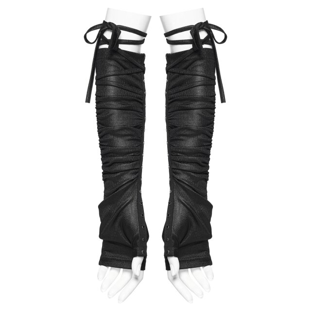 PUNK RAVE Arm Warmers in a Post-Apocalyptic Look