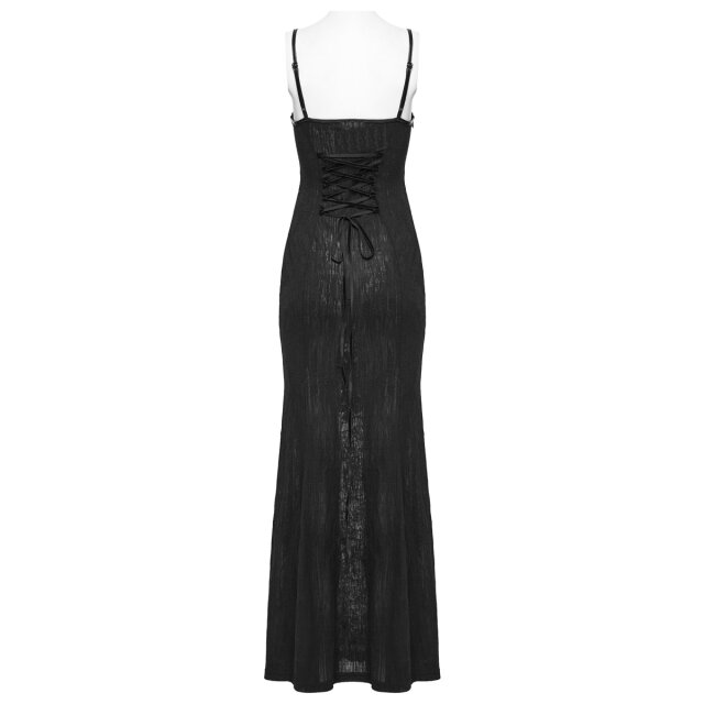 Punk Rave Romantic Goth Maxi Dress Too Close to Sin