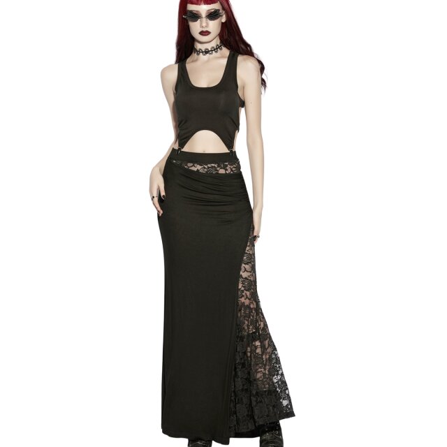 PUNK RAVE Gothic Träger-Top Front Row Scandal M-L