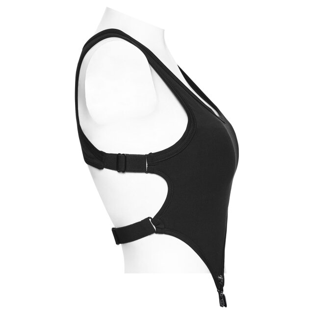 PUNK RAVE Gothic Träger-Top Front Row Scandal M-L