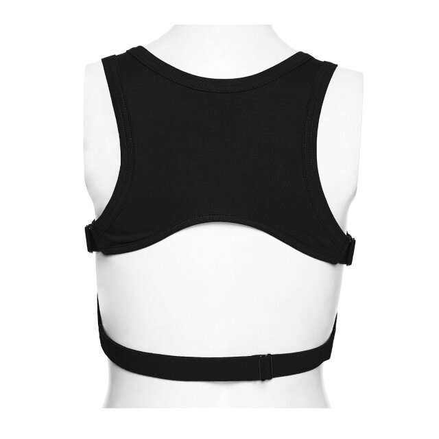 PUNK RAVE Gothic Träger-Top Front Row Scandal M-L
