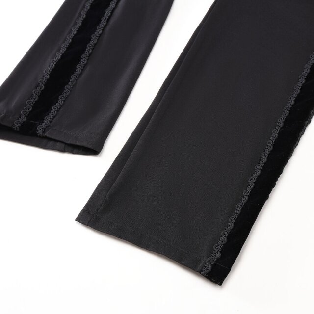 Victorian Gothic Herrenhose After the Opera mit hohem Bund