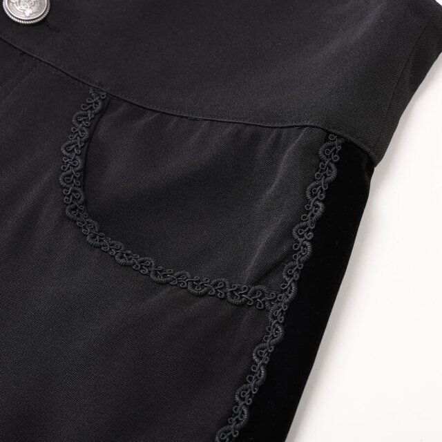 Victorian Gothic Herrenhose After the Opera mit hohem Bund