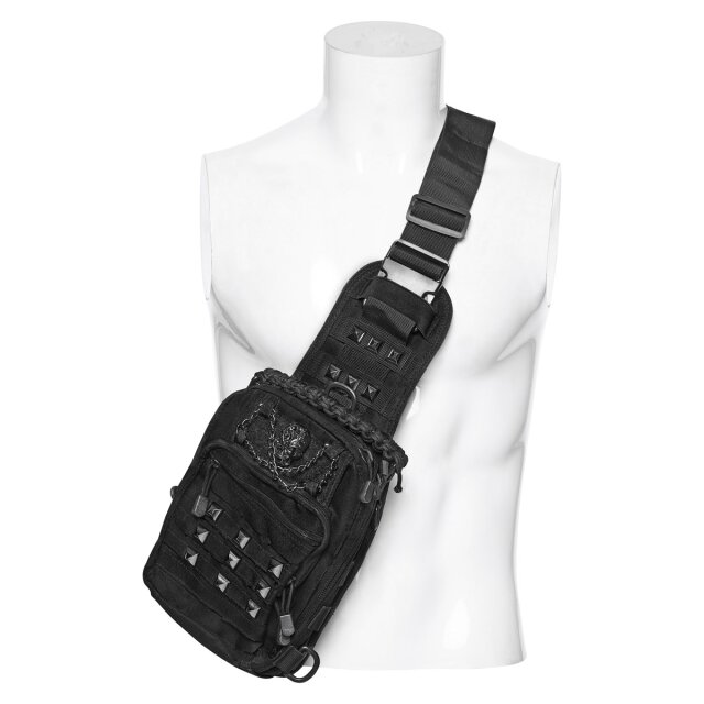 PUNK RAVE Unisex Cross-Body Bag Nothing Left Behind in a...