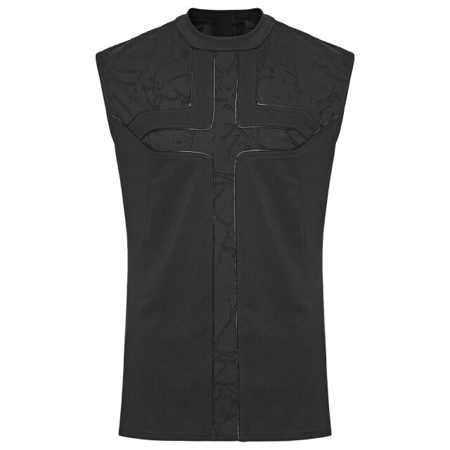 PUNK RAVE Cyber Gothic Tanktop Signalverlust XXL-3XL