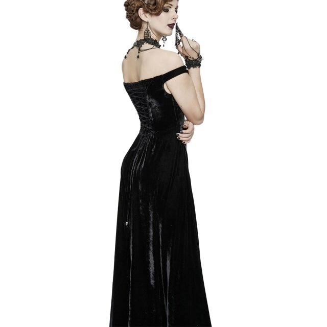 EVA LADY Romantic Gothic Maxikleid Le Jardin Noir