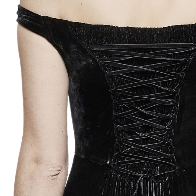 EVA LADY Romantic Gothic Maxikleid Le Jardin Noir