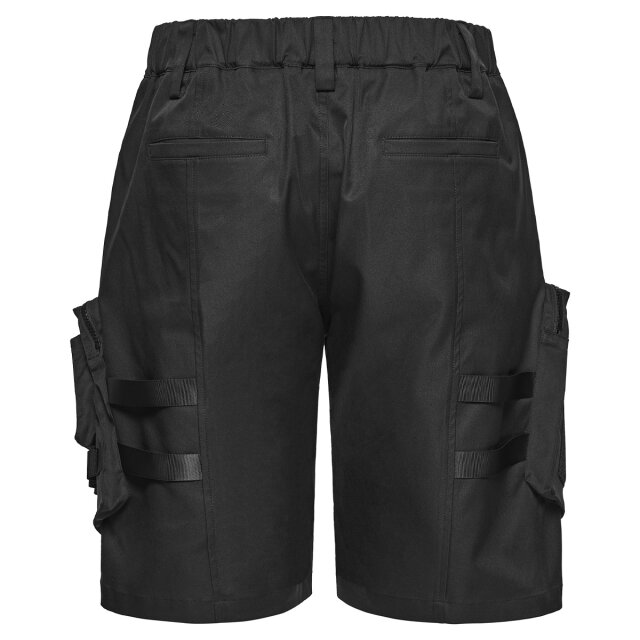 PUNK RAVE Techwear Cargo Shorts Einsatzbereit