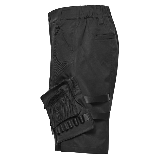 PUNK RAVE Techwear Cargo Shorts Einsatzbereit