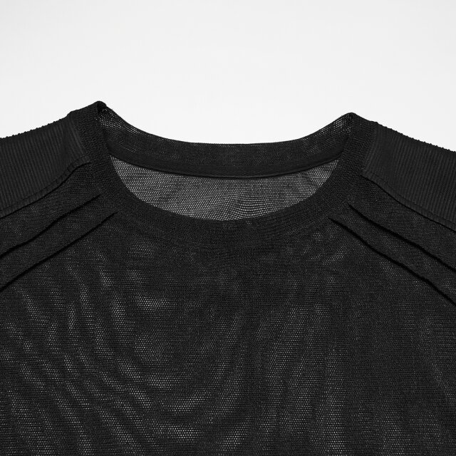 PUNK RAVE Gothic Netzshirt Lost Between Lines