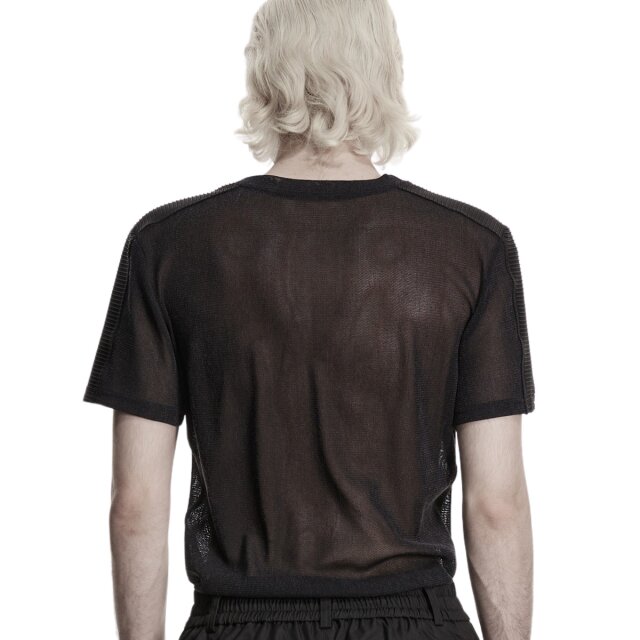 PUNK RAVE Gothic Netzshirt Lost Between Lines