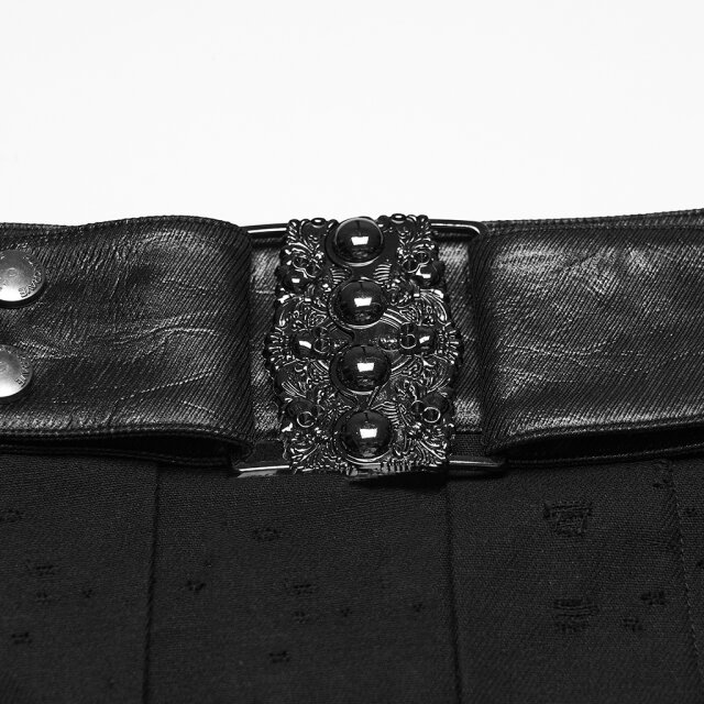 PUNK RAVE Gothic Endzeit Halb-Kilt Efter Eld