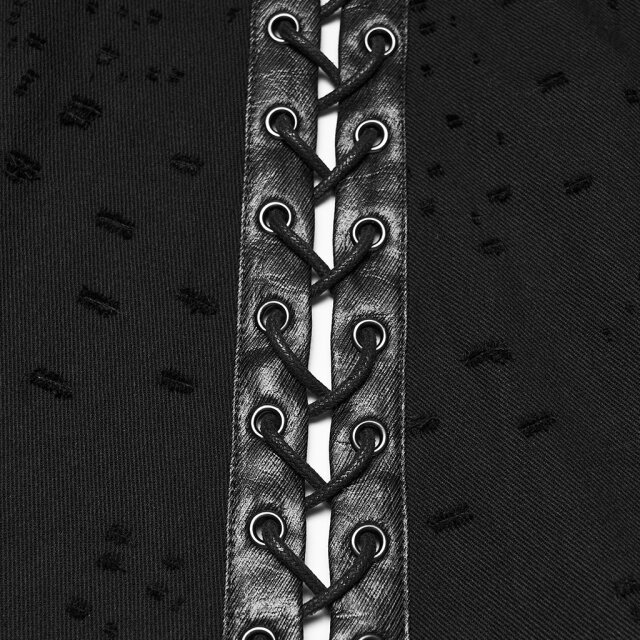 PUNK RAVE Gothic Endzeit Halb-Kilt Efter Eld