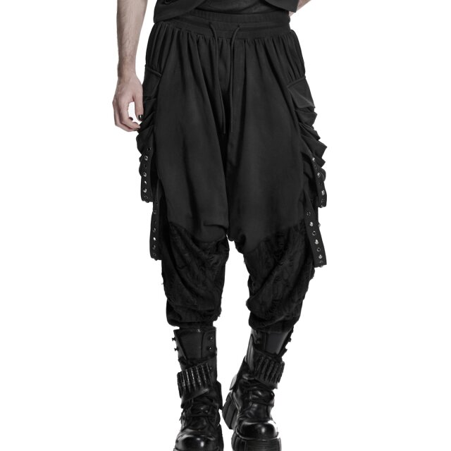 PUNK RAVE Gothic Endzeit Cargo-Jogger Running on Ruins