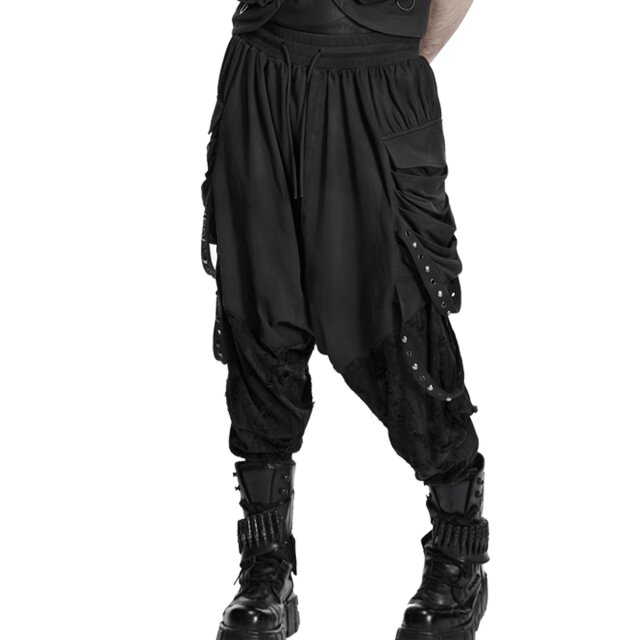PUNK RAVE Gothic Endzeit Cargo-Jogger Running on Ruins