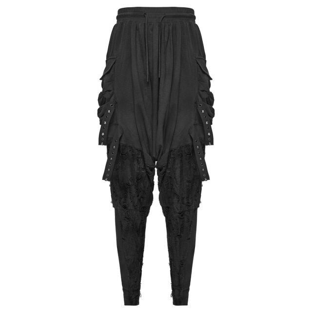 PUNK RAVE Gothic Endzeit Cargo-Jogger Running on Ruins