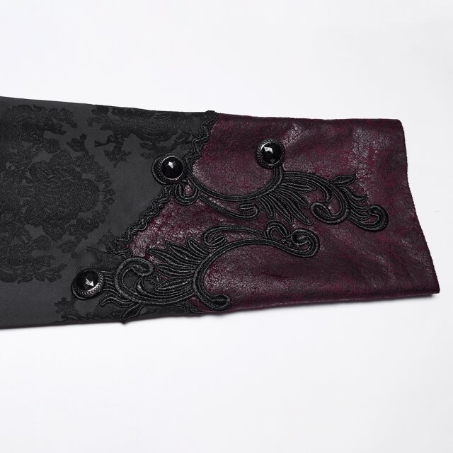 PUNK RAVE Gothic Kapuzen-Mantel Veil and Valor