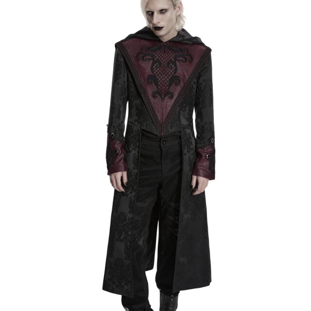 PUNK RAVE Gothic Kapuzen-Mantel Veil and Valor