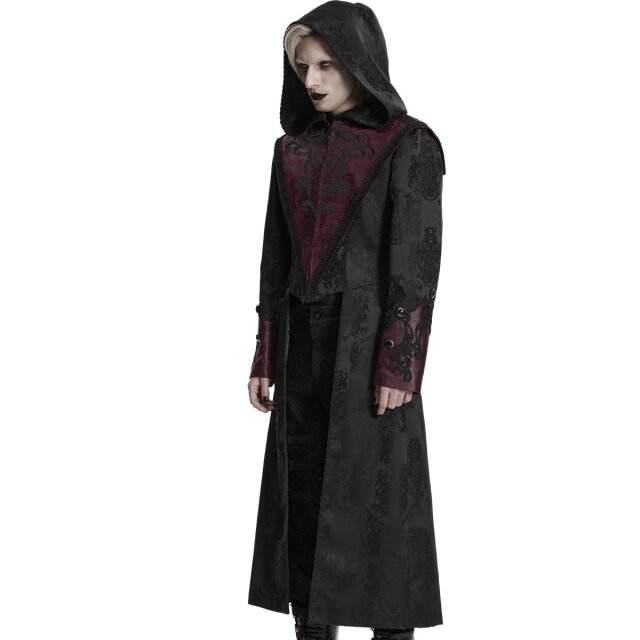 PUNK RAVE Gothic Kapuzen-Mantel Veil and Valor