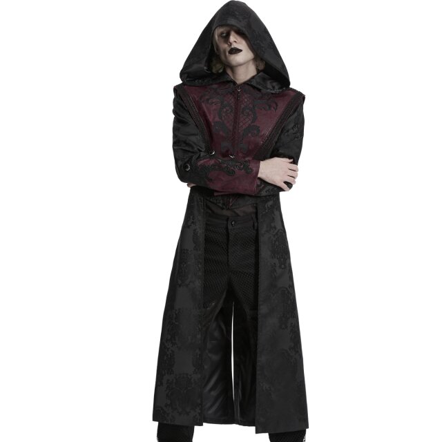 PUNK RAVE Gothic Kapuzen-Mantel Veil and Valor