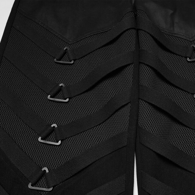 PUNK RAVE Gothic Wide Leg Jeans Business After Midnight