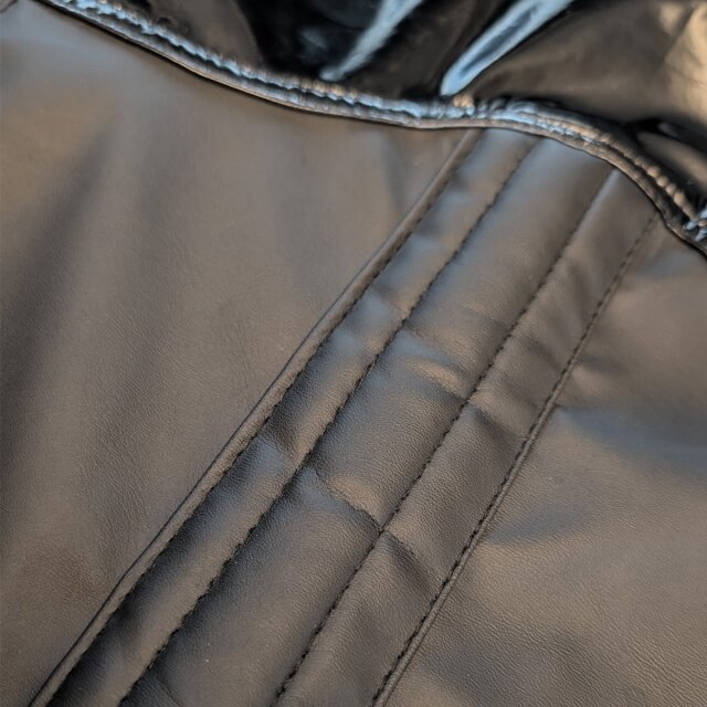 ZÜGELLOS Gothic Wetlook Bikerjacke One Way to Midnight