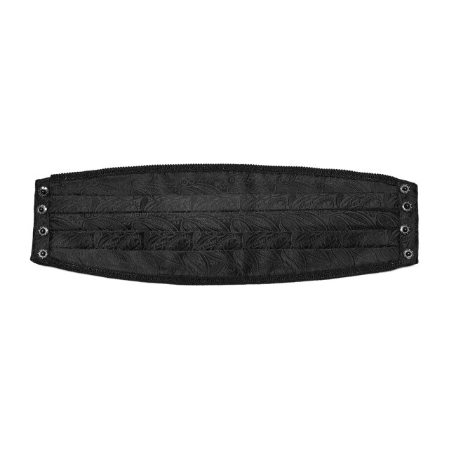PUNK RAVE Victorian Gothic Kummerbund Black Tie & Bad Intentions