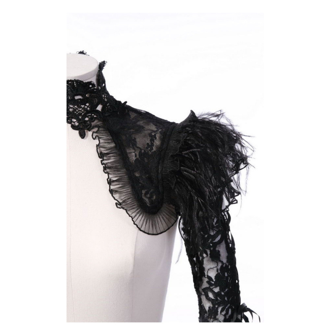 Gothic Burlesque Collar Sleeves / Cuff RQ-BL