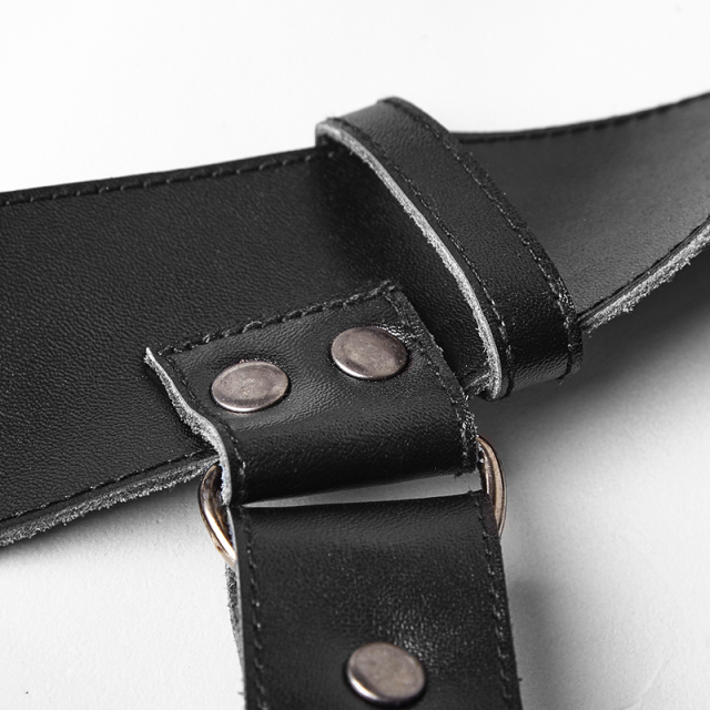 Military-/Uniform-Belt Sergant with shoulder strap and bag - size: S-L