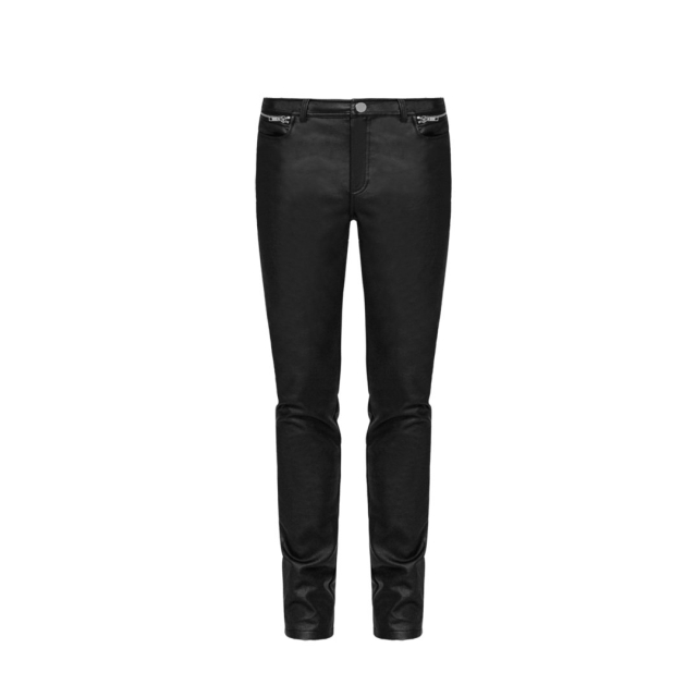 Gothic- /Uniform Veggie-Leather Pants X-Ray for Men - size: M