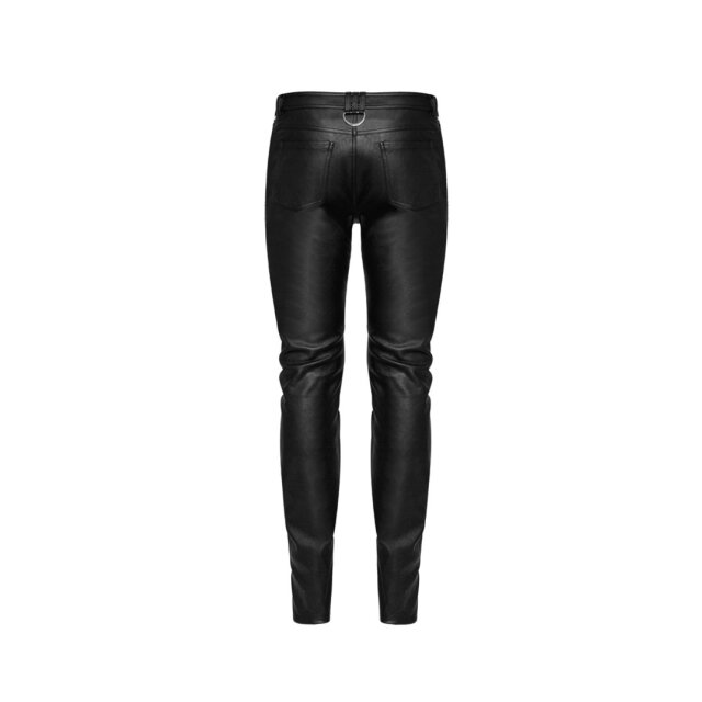 Gothic- /Uniform- Veggie-Lederhose X-Ray für Herren - Größe: 3XL