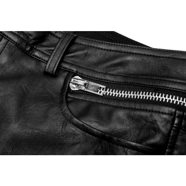 Gothic- /Uniform Veggie-Leather Pants X-Ray for Men - size: 3XL