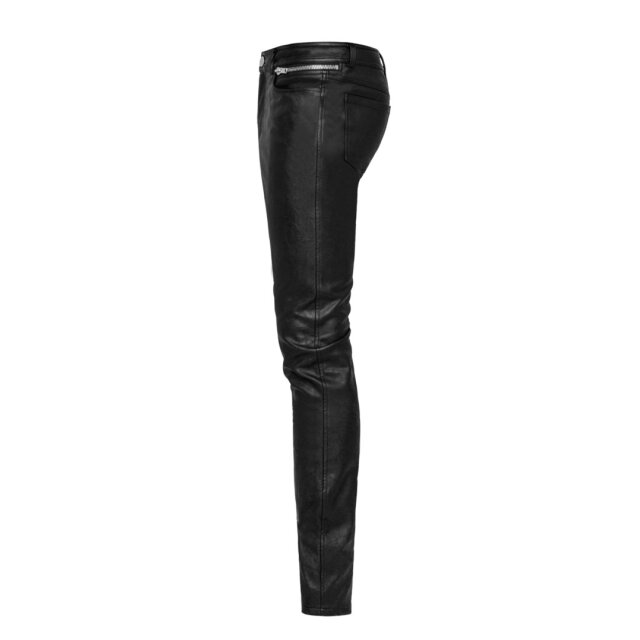 Gothic- /Uniform- Veggie-Lederhose X-Ray für Herren - Größe: 4XL