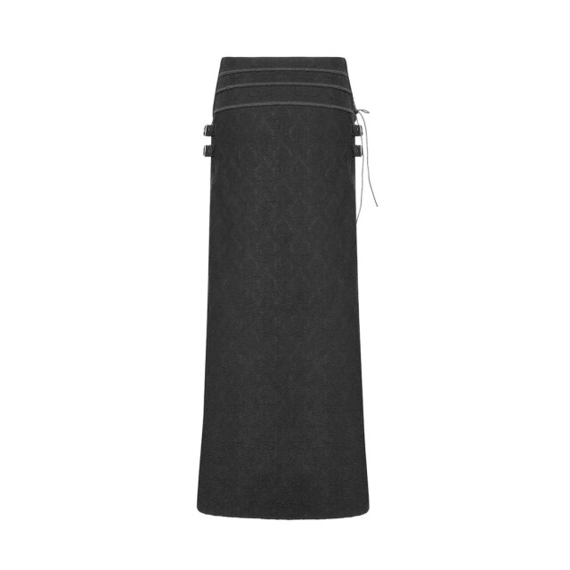 long Punk Rave Mens Skirt / Kilt / Apron Hellraiser - size: L-XL