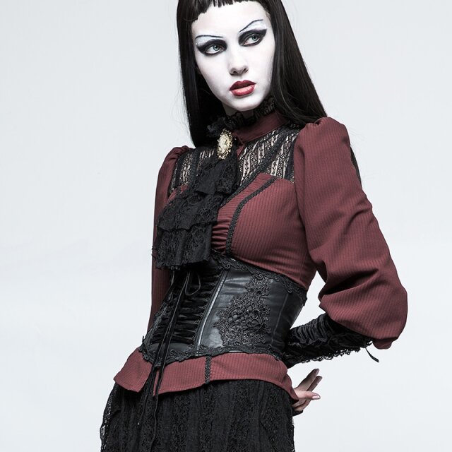 Noble veggie leather corset belt Madleine - size: XS-S