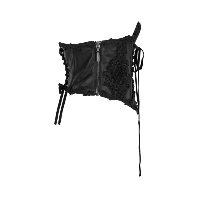 Noble veggie leather corset belt Madleine - size: XS-S