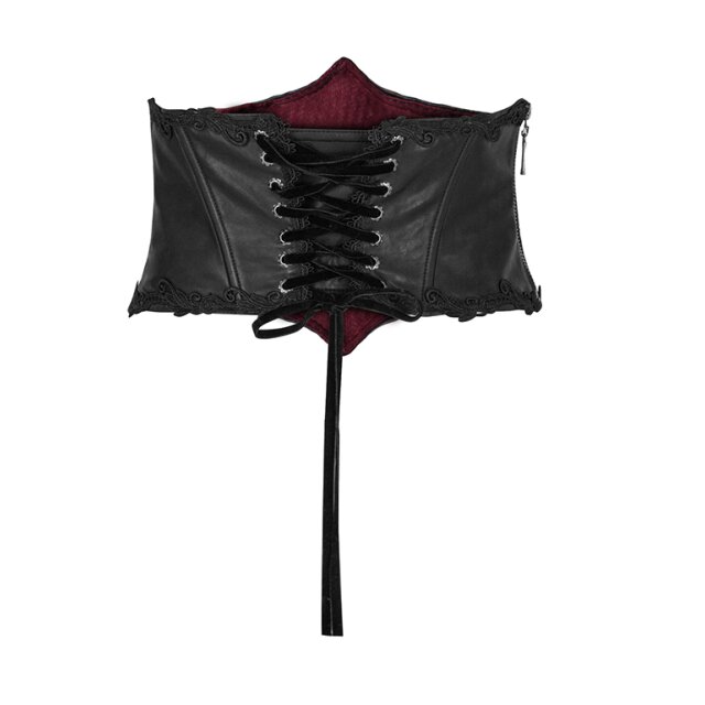 Noble veggie leather corset belt Madleine - size: XS-S