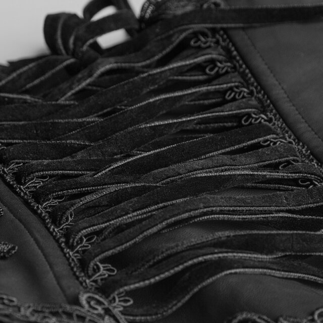 Noble veggie leather corset belt Madleine - size: XS-S