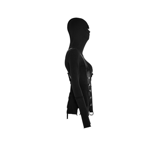 Gothic-/ Punk-Sweatjacke Samuraia