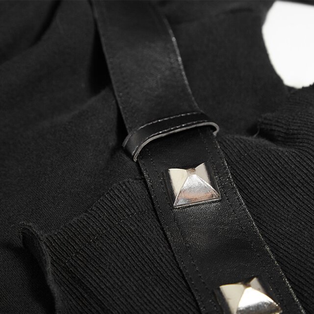 Gothic-/ Punk-Sweatjacke Samuraia - Größe: M-L