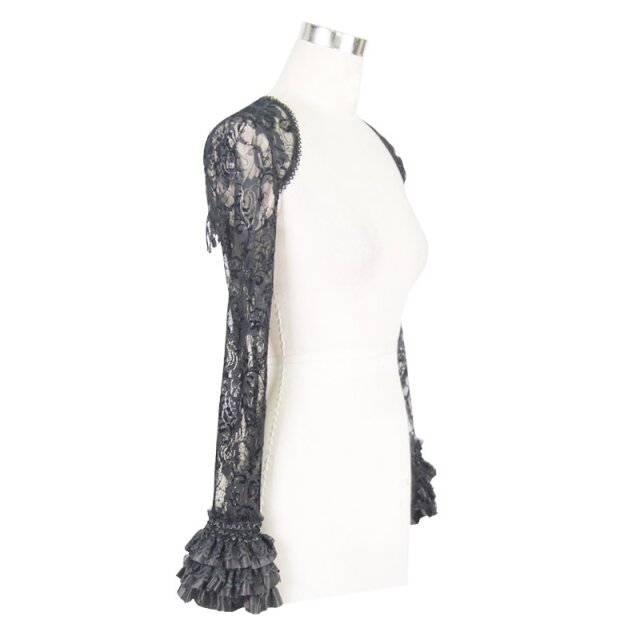 Viktorianisches / Gothic-Spitzenbolero Ellaria - Größe: M