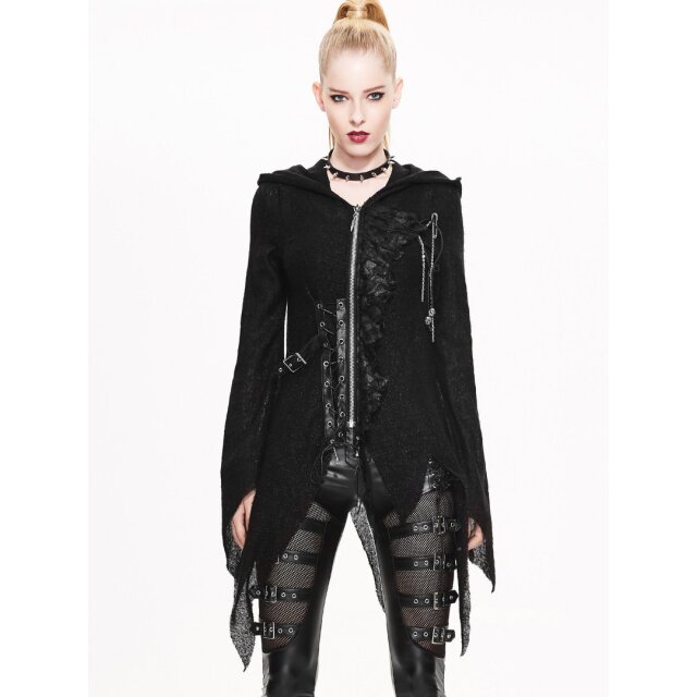 Gothic/Punk Cardigan Luba - size: XS