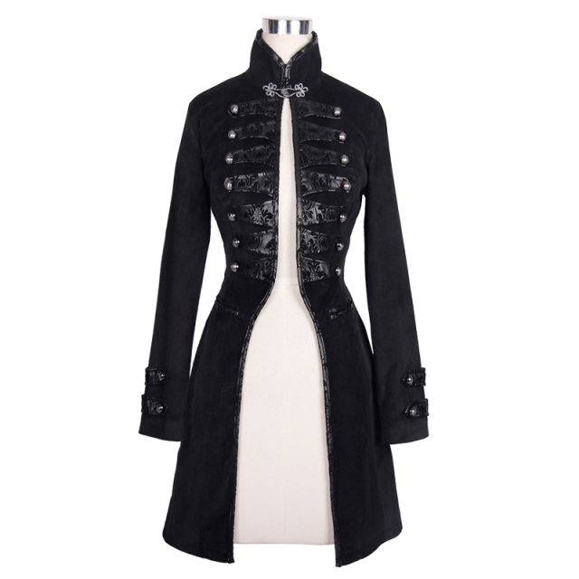 Gothic Damen Uniform Gehrock Aslaug
