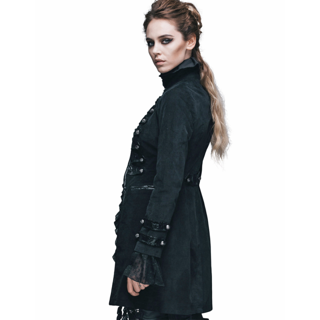Gothic Damen Uniform Gehrock Aslaug