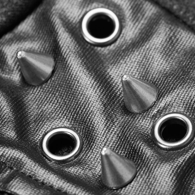 LARP-/ Cyber-Halbbolero-Jacket Furiosa made of velours - size: XXL
