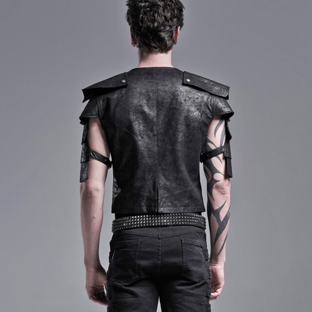 Herrenjacke /-weste Kingsguard in Lederoptik