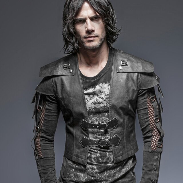 Herrenjacke /-weste Kingsguard in Lederoptik