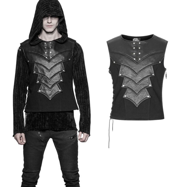 LARP-/ Mittelalter-Weste Morgenstern von Punk Rave - Größe: XL