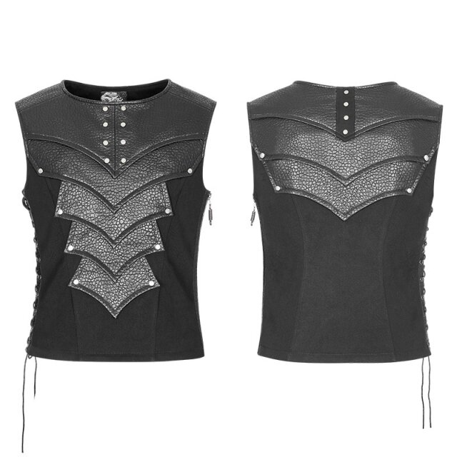 LARP-/ Mittelalter-Weste Morgenstern von Punk Rave - Größe: XL